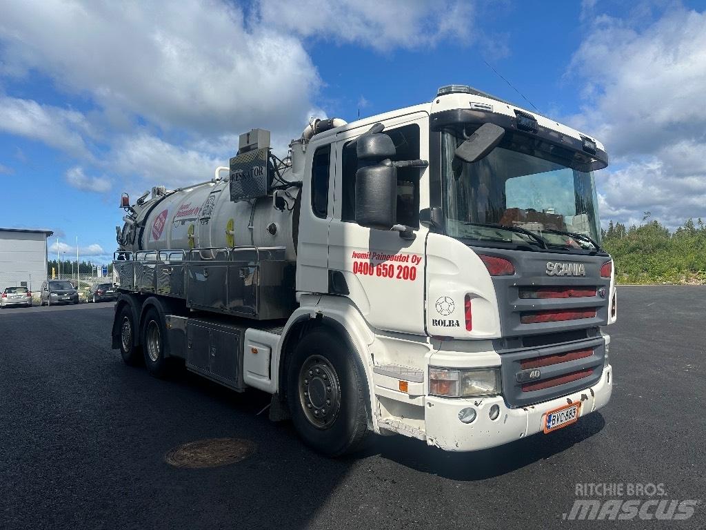 Scania P340 6x2*4 Combi / vacuum trucks