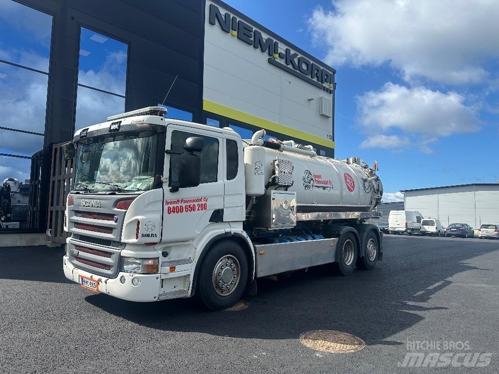 Scania P340 6x2*4 Combi / vacuum trucks