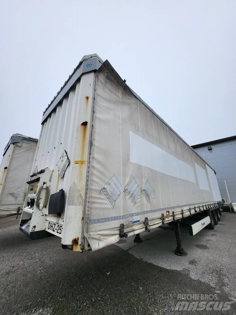 Krone Curtain Mega Curtainsider semi-trailers