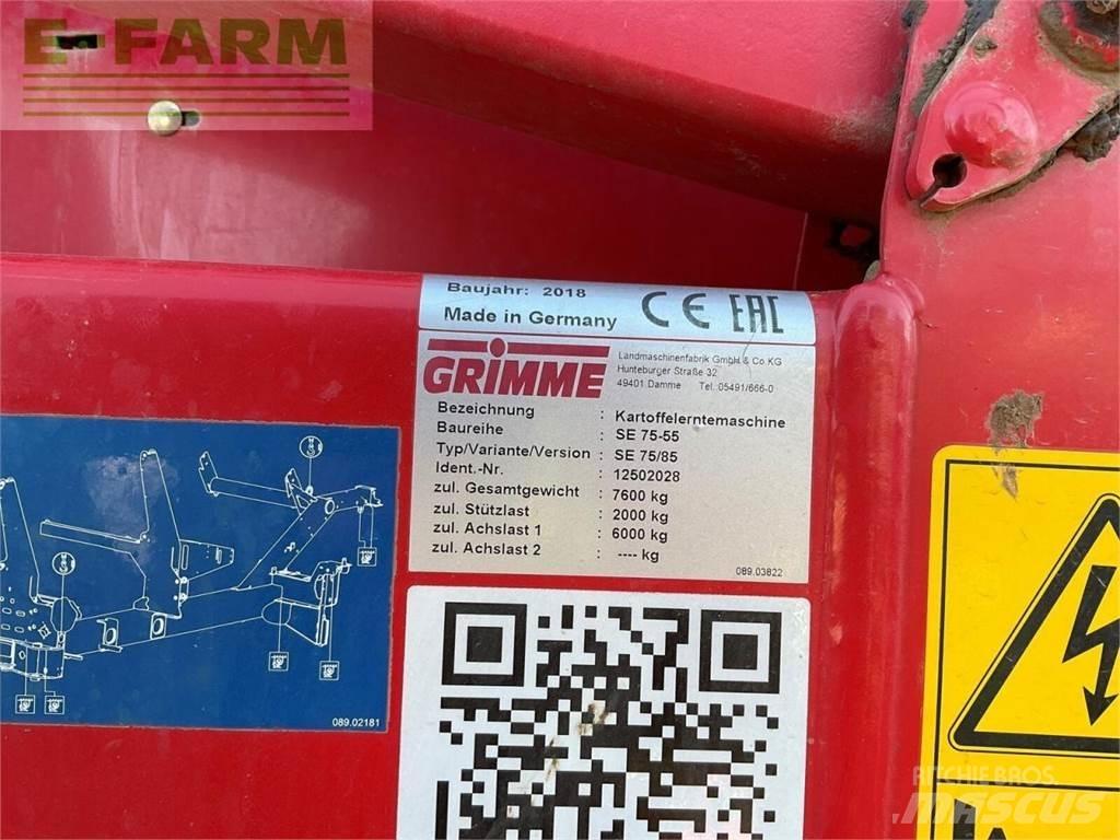 Grimme se 75-55 Potato harvesters and diggers