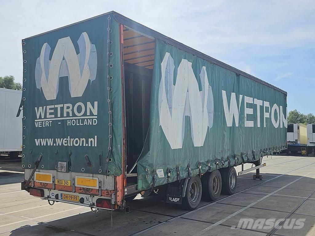 LAG O-3-39 01 MEGA Curtainsider semi-trailers