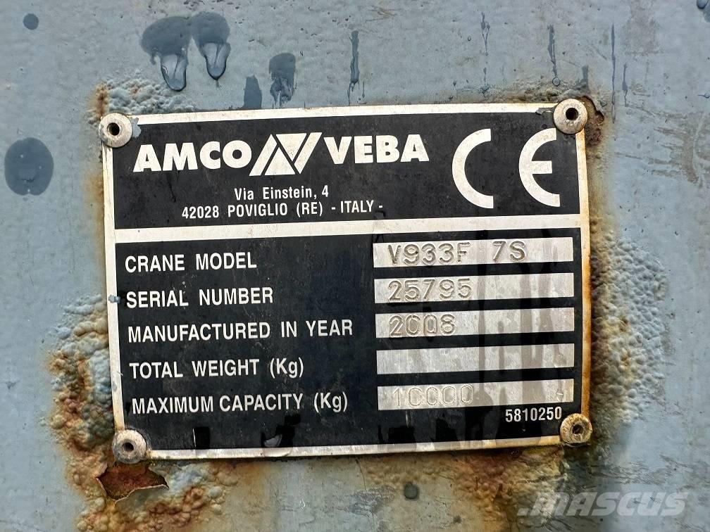 Amco Veba v933 7s Loader cranes
