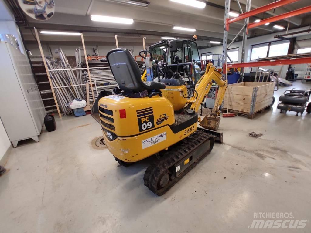 Komatsu PC 09-1 Mini excavators < 7t (Mini diggers)
