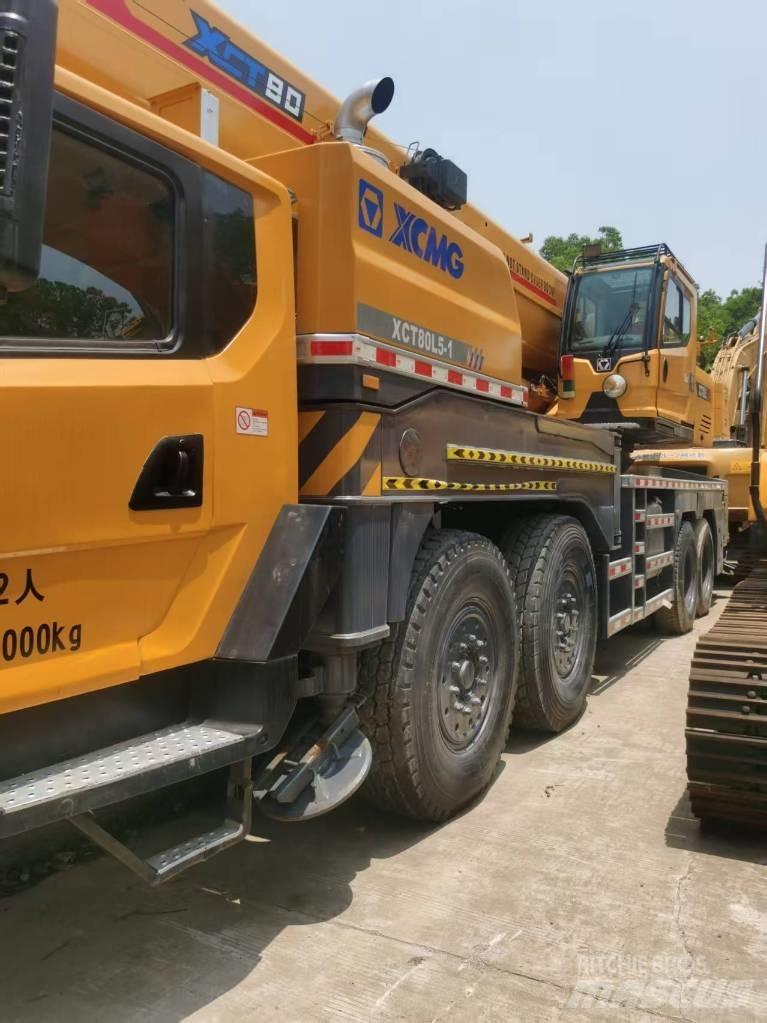 XCMG xct80l5 All terrain cranes
