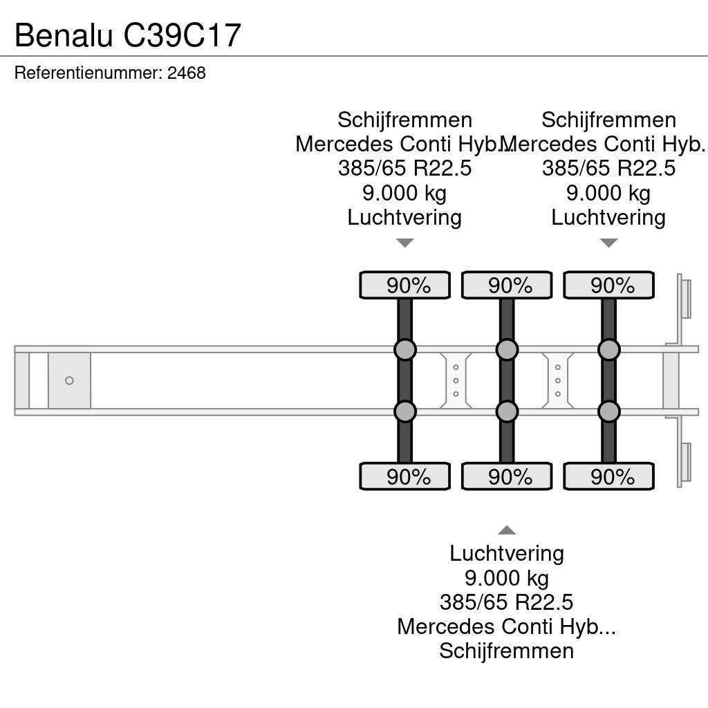 Benalu C39C17 Tipper semi-trailers