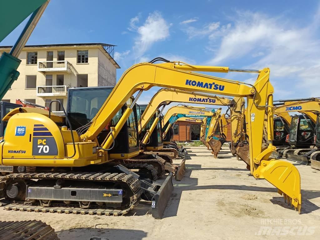 Komatsu PC 70 Crawler excavators
