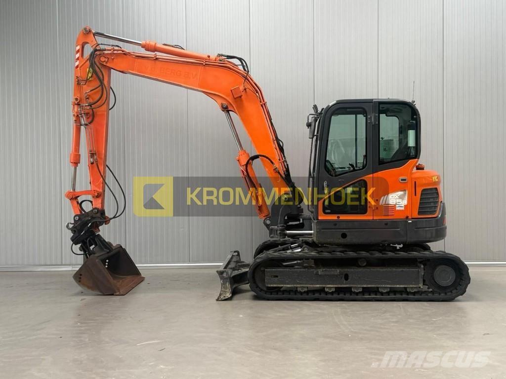 Doosan DX 85R-3 Midi excavators  7t - 12t