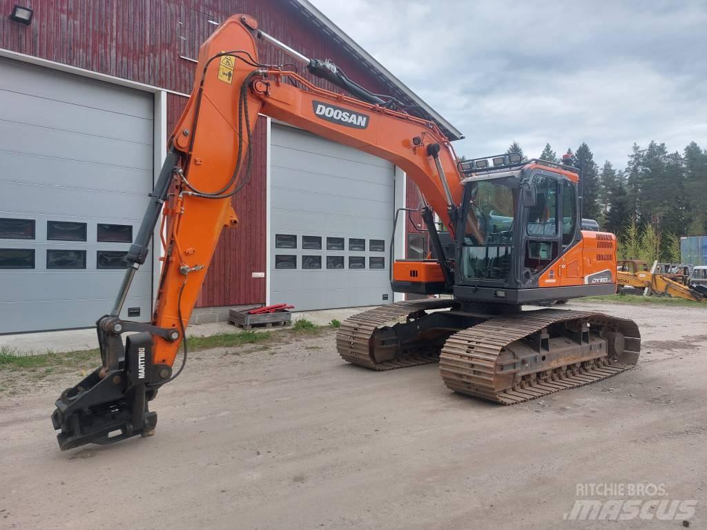 Doosan DX160LCH-5 Crawler excavators
