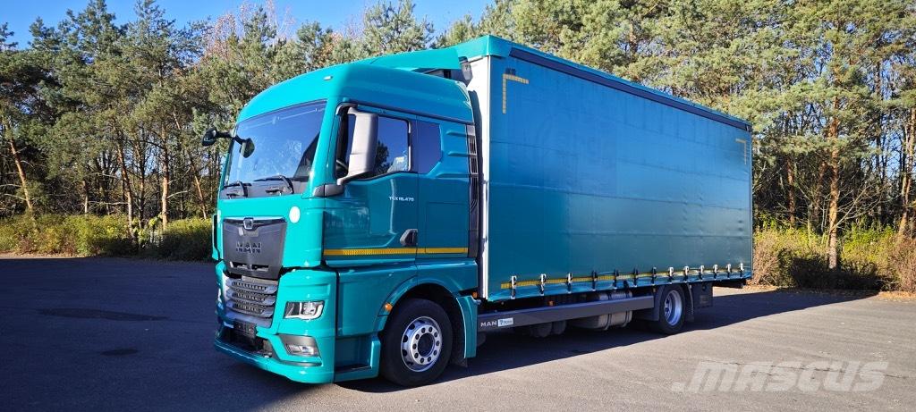 MAN TGX 18.470 Curtainsider trucks
