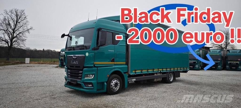 MAN TGX 18.470 Curtainsider trucks