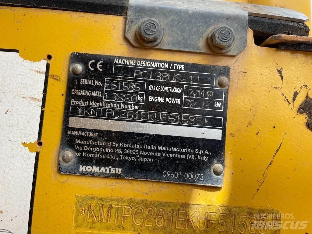 Komatsu PC 138 US-11 Crawler excavators
