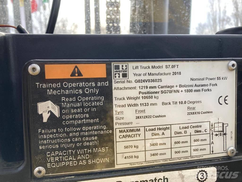 Hyster S7.0FT Diesel trucks