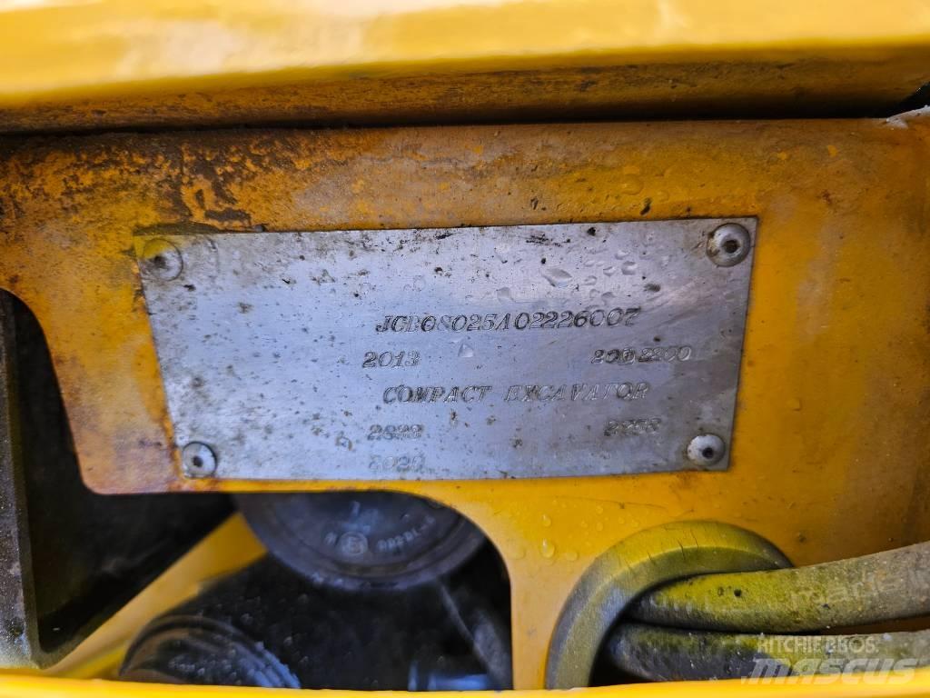 JCB 8025 ZTS Mini excavators < 7t (Mini diggers)