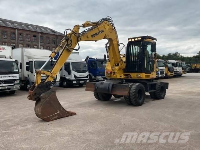 Komatsu PW110MR-11 Wheeled excavators