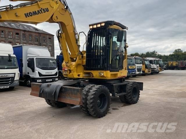 Komatsu PW110MR-11 Wheeled excavators