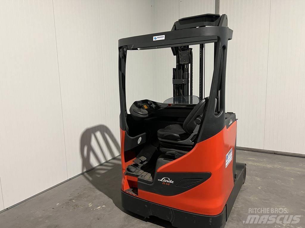 Linde R14 Reach trucks