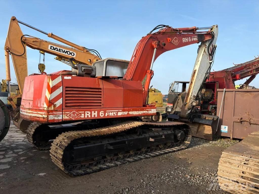 O&K RH6 Crawler excavators