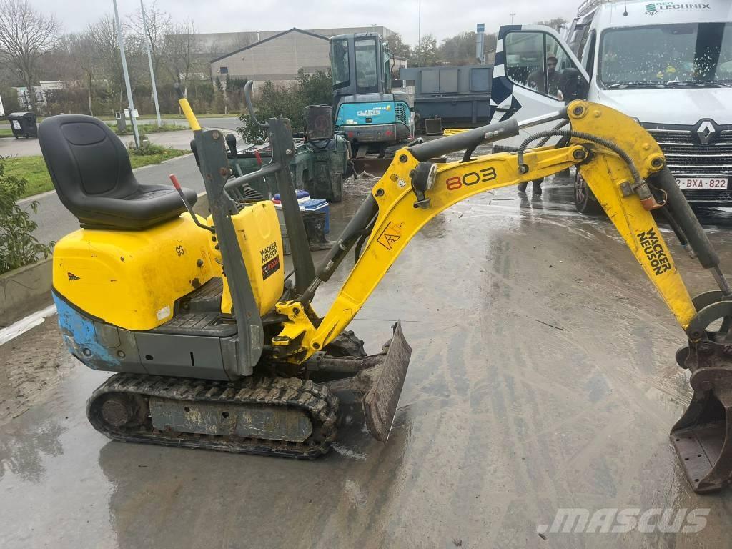Wacker Neuson 803 Crawler excavators