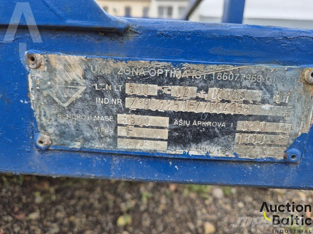  Bazaltas 3 Curtainsider semi-trailers