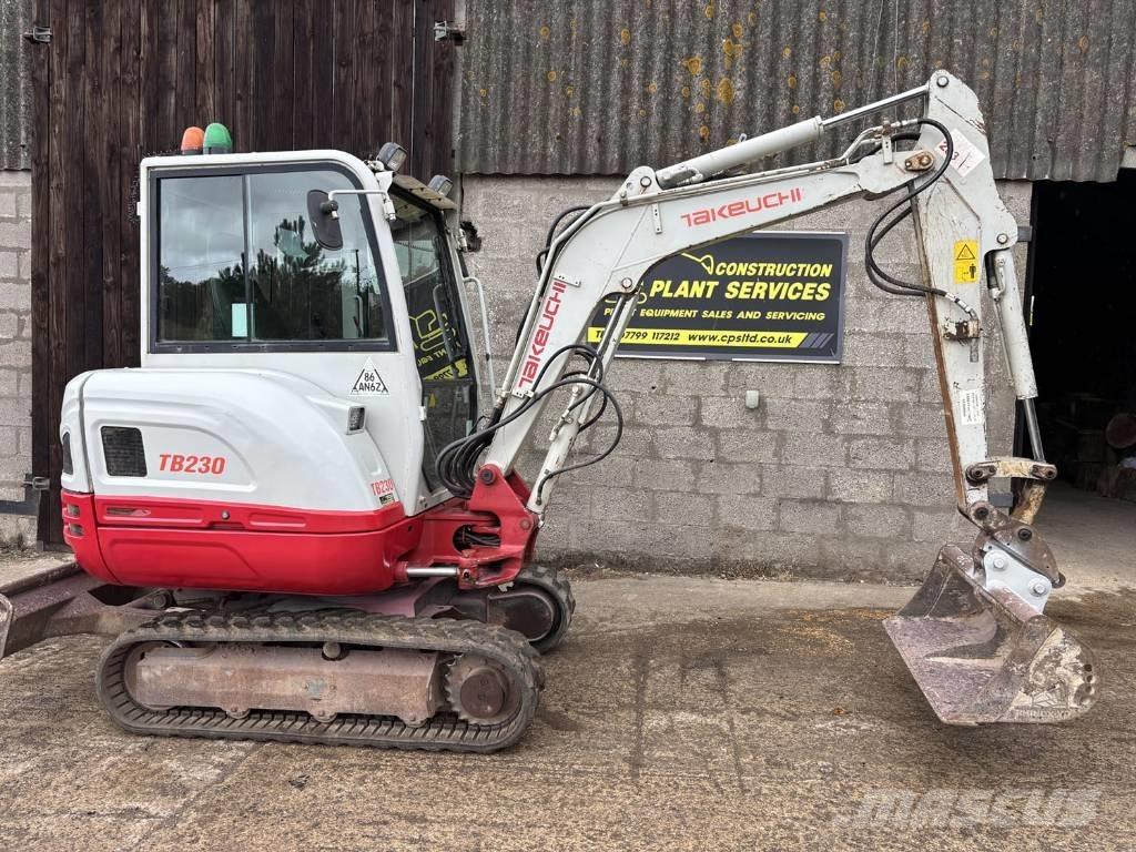 Takeuchi TB 230 Mini excavators < 7t (Mini diggers)