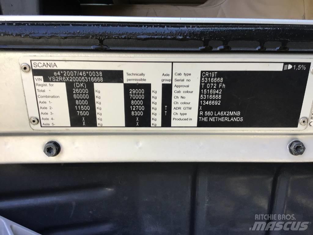 Scania R 560 Tractor Units