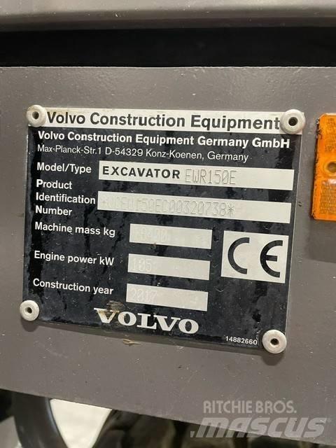 Volvo EWR150E Wheeled excavators