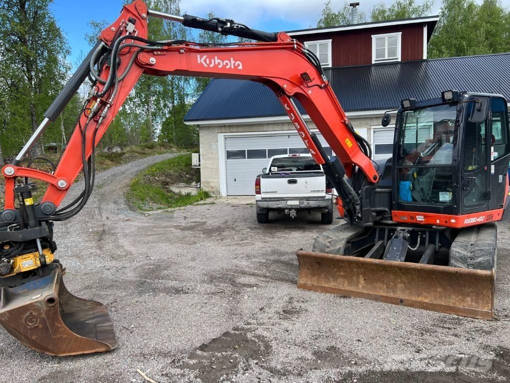 Kubota KX 080-4 Midi excavators  7t - 12t