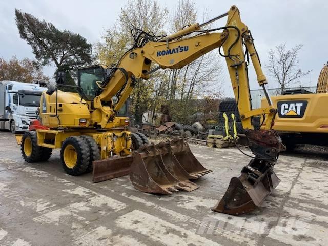 Komatsu PW 118 MR-8 Wheeled excavators