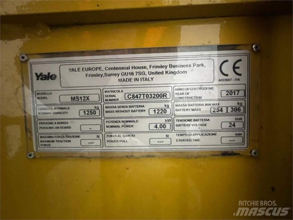 Yale MS12X Pedestrian stacker