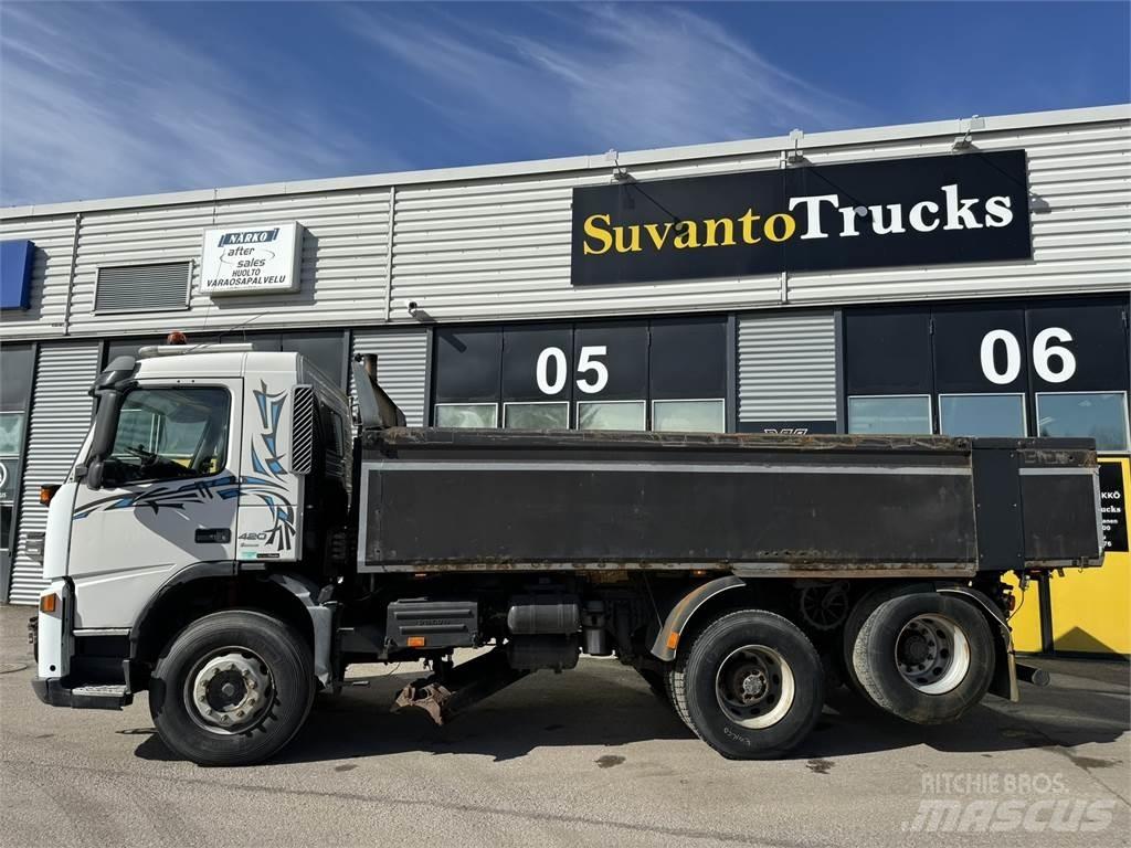 Volvo FM12-420 6X2 Tipper trucks