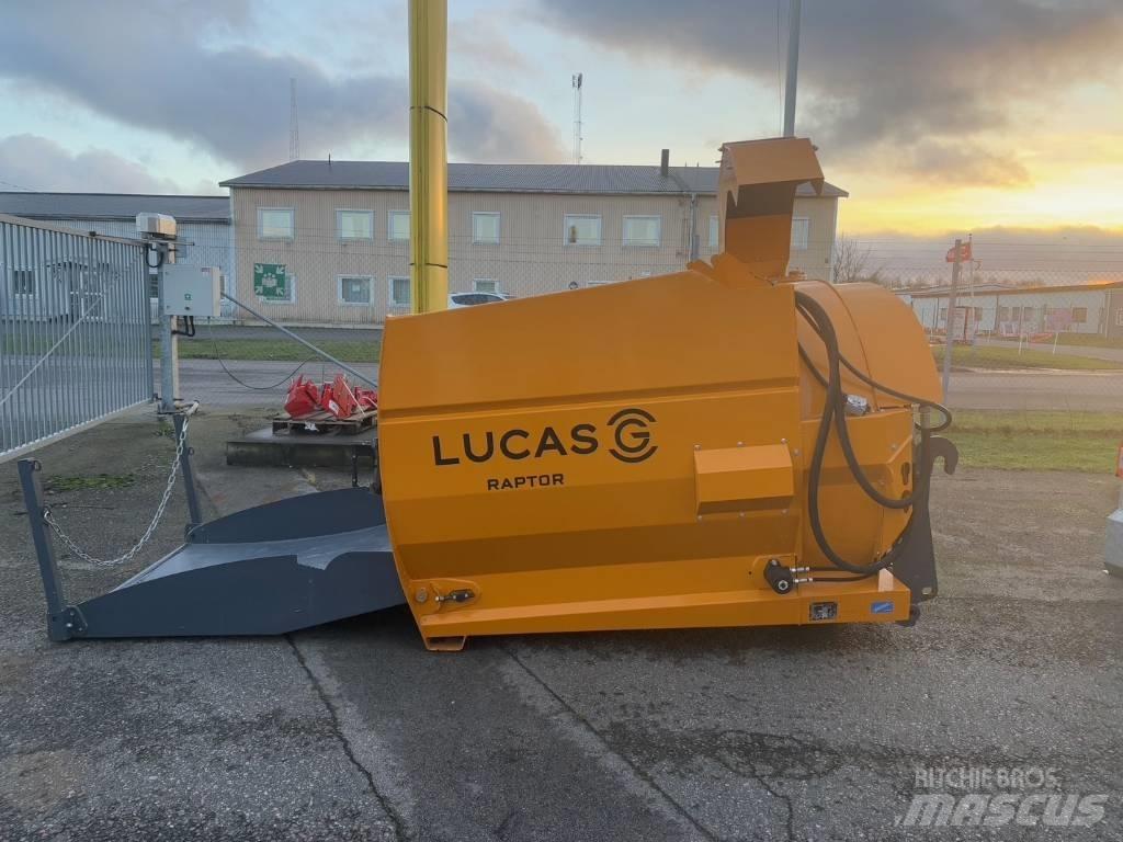 Lucas Raptor Bale shredders, cutters and unrollers