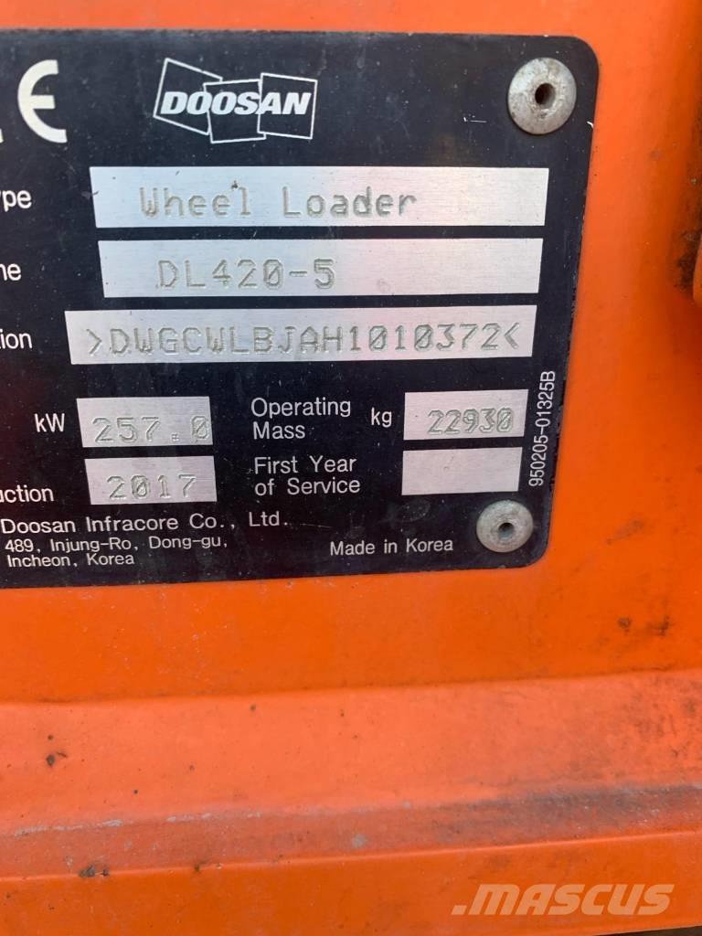 Doosan DL 420-5 Wheel loaders