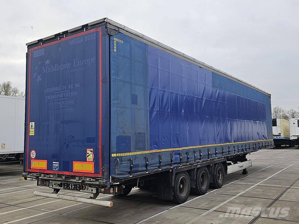 Krone SD Curtainsider semi-trailers