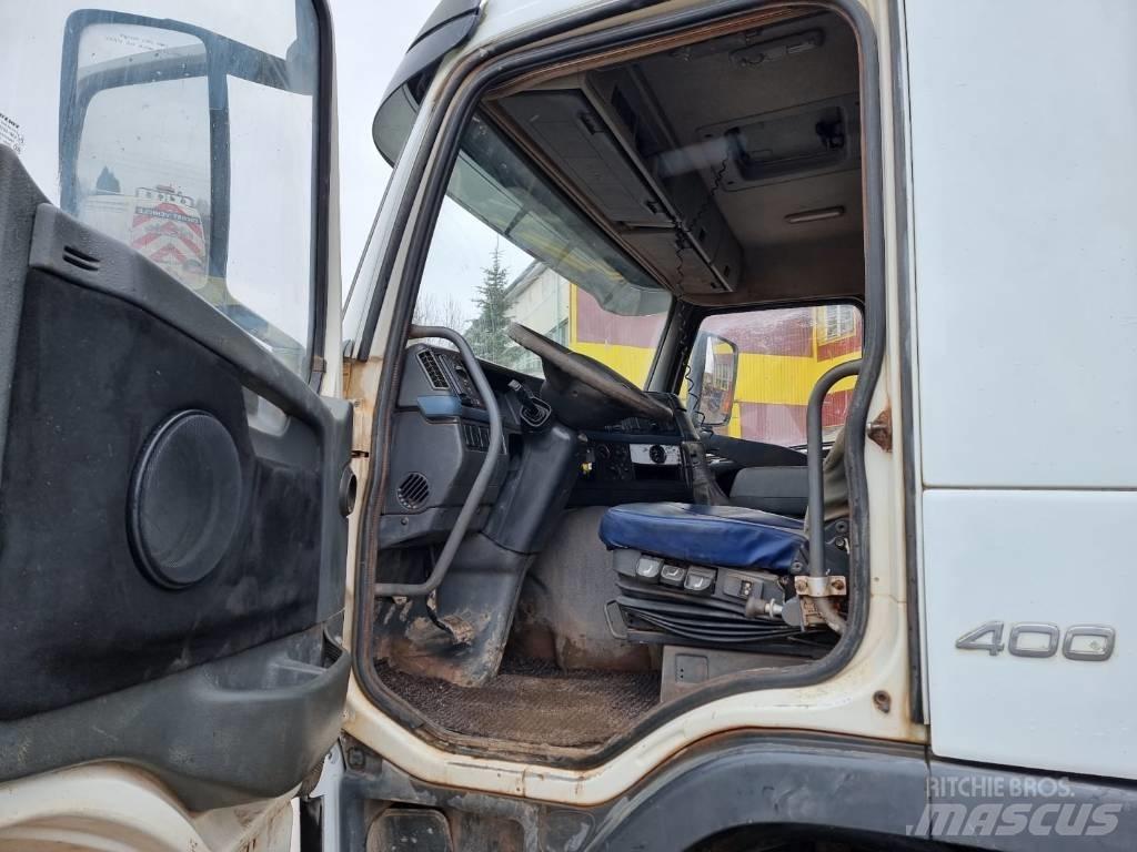 Volvo FM400 8x4 Skip loader trucks