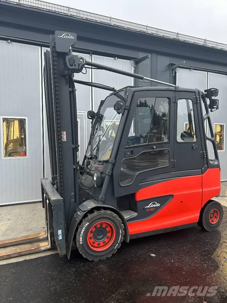 Linde E 50/500 HL Electric forklift trucks