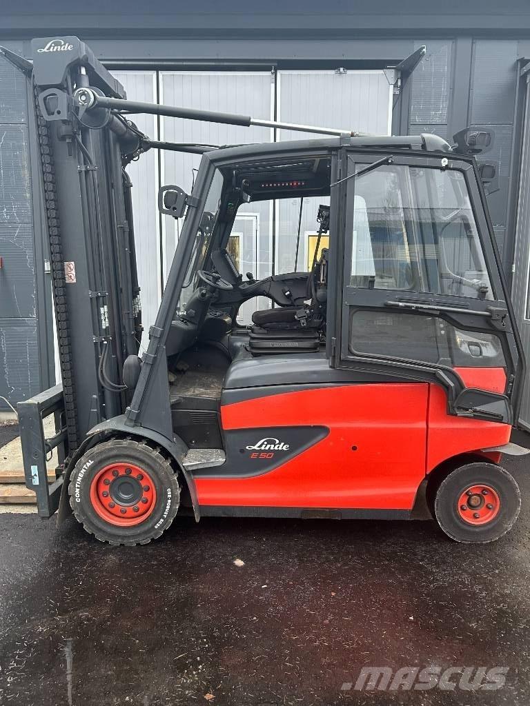 Linde E 50/500 HL Electric forklift trucks