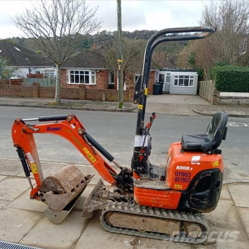 Kubota K 008-3 Mini excavators < 7t (Mini diggers)