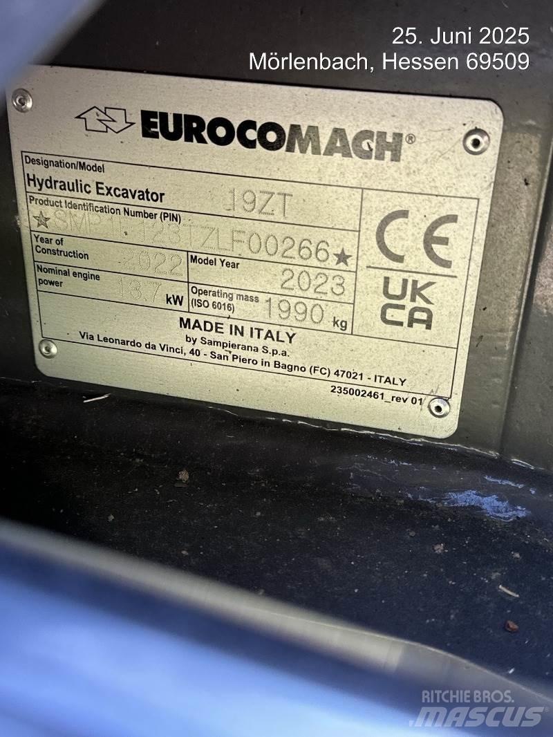 Eurocomach 19ZT Mini excavators < 7t (Mini diggers)