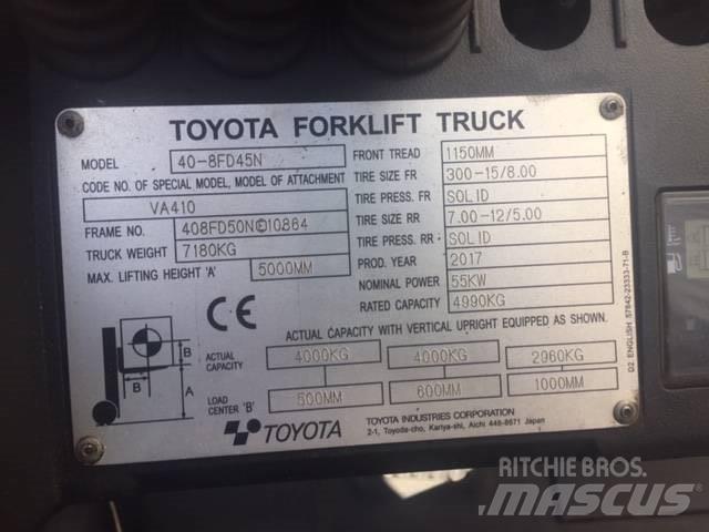 Toyota 40-8FD45N Diesel trucks