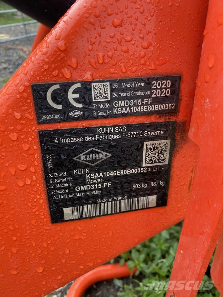 Kuhn GMD315FF Mowers