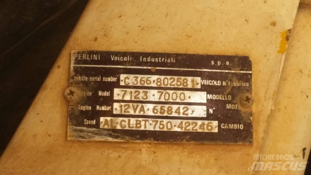 Perlini (ricambi) 366 Rigid dump trucks