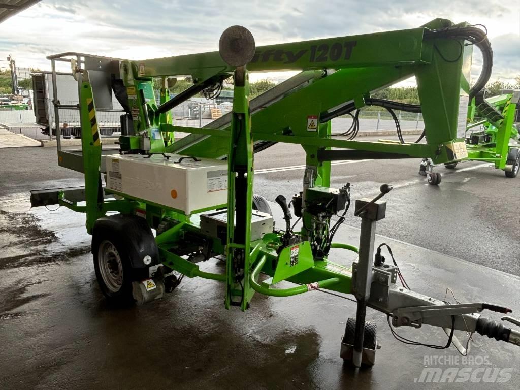 Niftylift 120 TET Trailer mounted aerial platforms