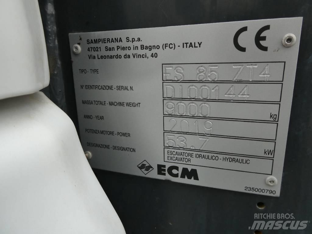 ECM ES 85 ZT4 Midi excavators  7t - 12t