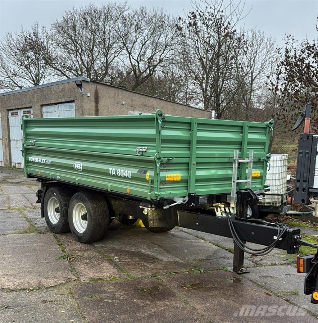 Brantner TA8040 Tipper trailers