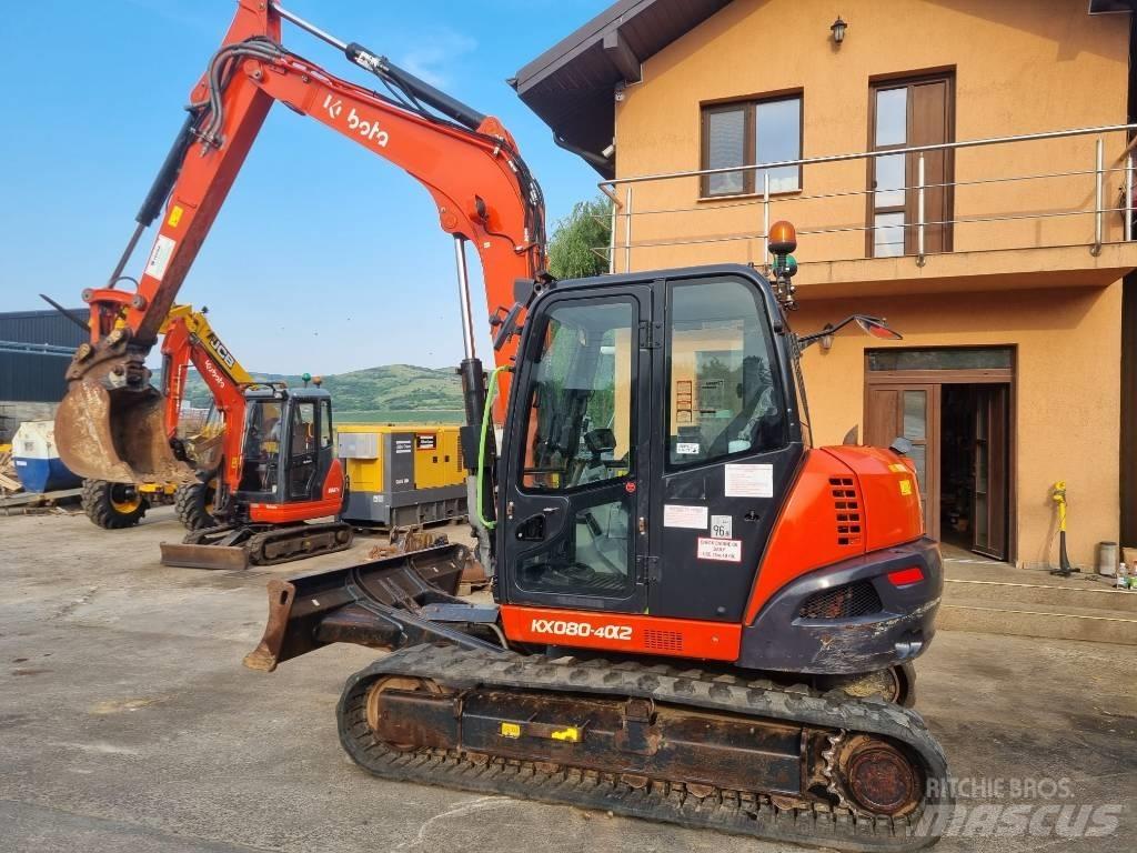 Kubota KX 80-4 Midi excavators  7t - 12t
