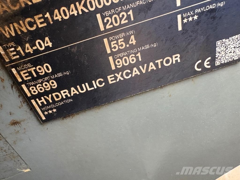 Wacker Neuson ET 90 Midi excavators  7t - 12t