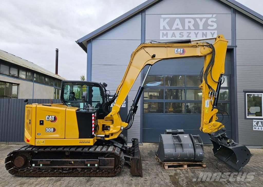 CAT 308 CR Midi excavators  7t - 12t