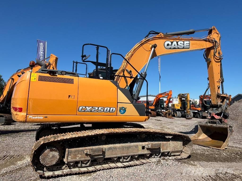 CASE CX250D Crawler excavators