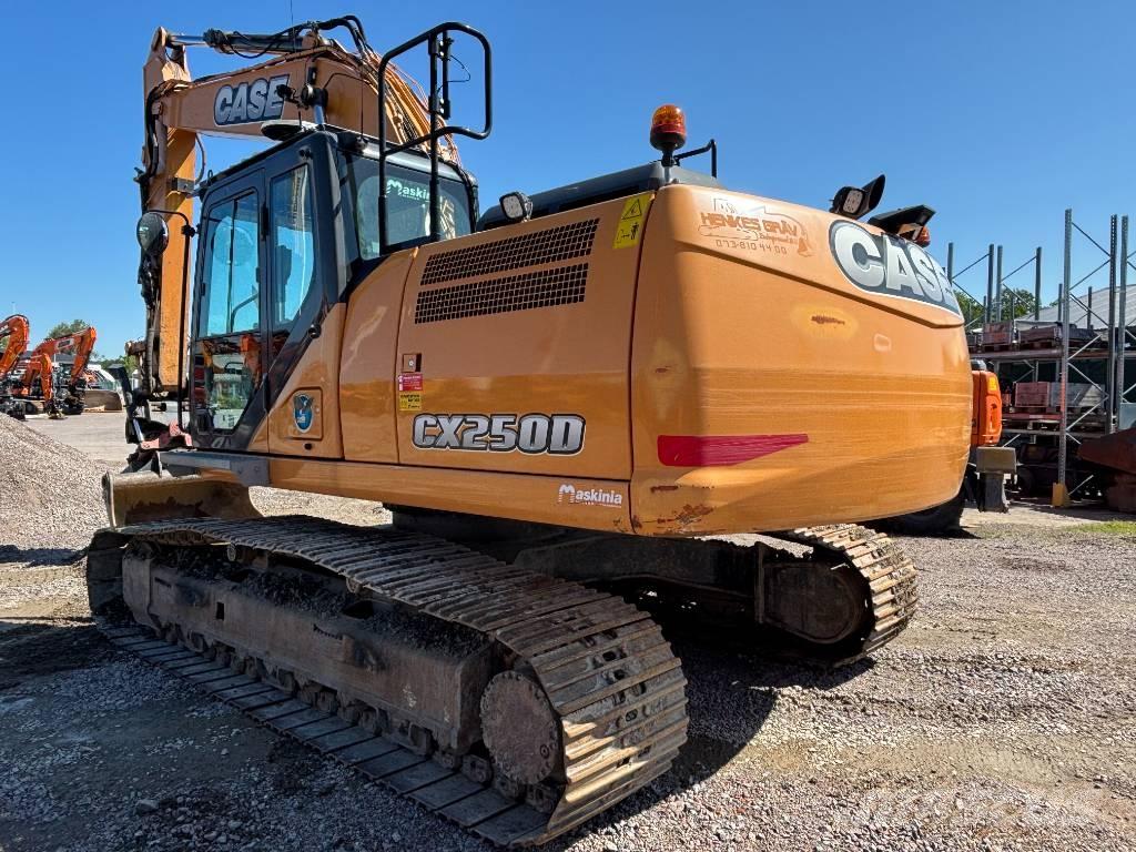 CASE CX250D Crawler excavators