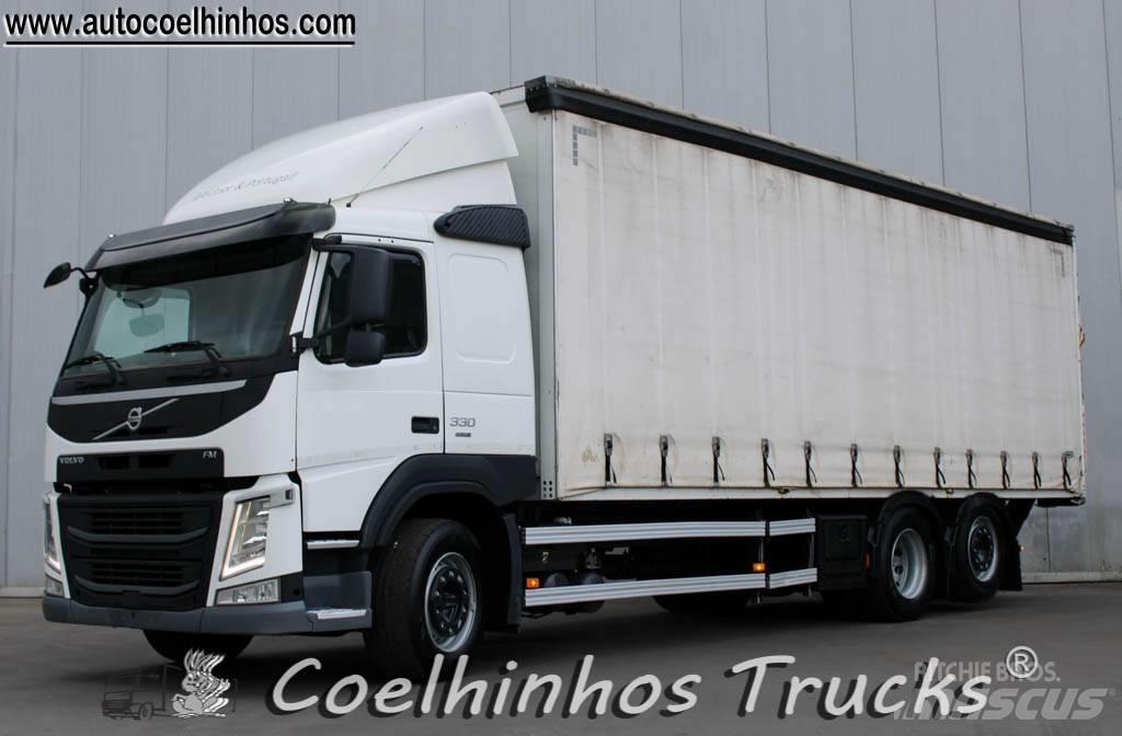 Volvo FM 330 Curtainsider trucks